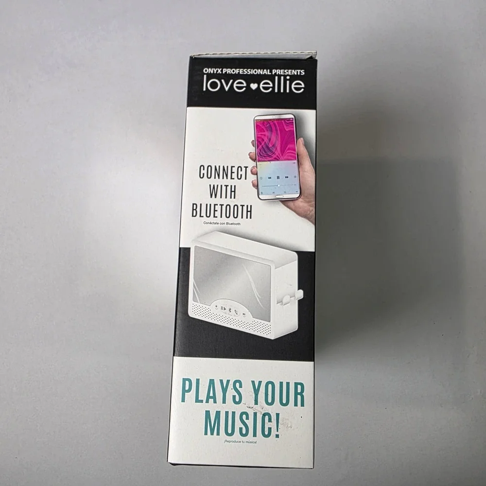 Love Ellie Multi-Mirror Brigette Bluetooth‎ Speaker Fog Free Razor Holder
